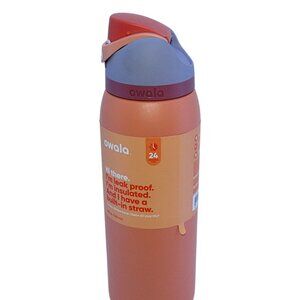 40 oz Straw Stainless Steel Tumbler - Color Orange